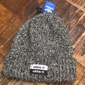 ADIDAS New Mini Fit Knit Beanie Black / White